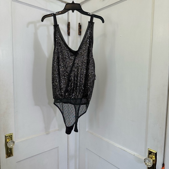Free People Sequin Bodysuit - Picture 4 of 6
